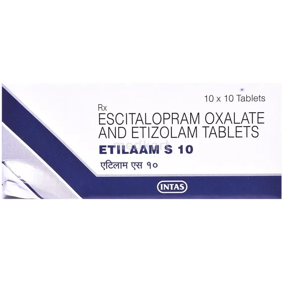 etilaam s 10mg tablet 10's